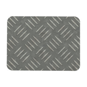 Diamond Bord Roestvrij staal Textured Magneet