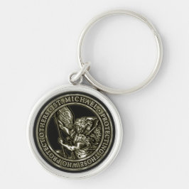 Diamond Bord & St Mike Sleutelhanger