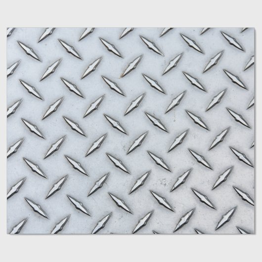 Diamond Bord Steel Cadeaupapier (Vlak)