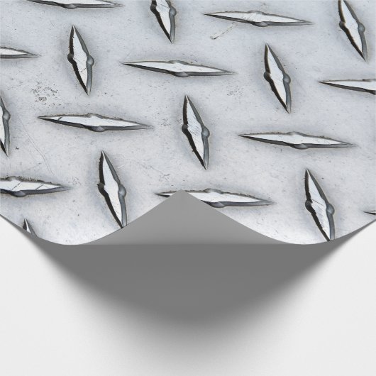 Diamond Bord Steel Cadeaupapier (Hoek)