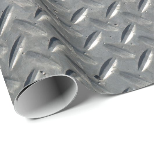 Diamond Bord Steel Cadeaupapier (Rol Hoek)