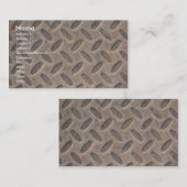 Diamond Bord Steel Floor Visitekaartje (Voorkant / Achterkant)