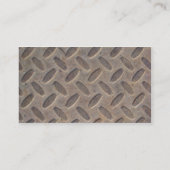 Diamond Bord Steel Floor Visitekaartje (Achterkant)