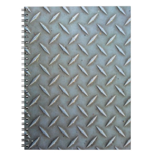 Diamond Bord Steel Notitieboek (Voorkant)