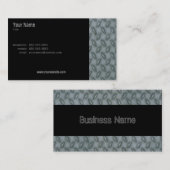 Diamond Bord Steel Visitekaartje (Voorkant / Achterkant)