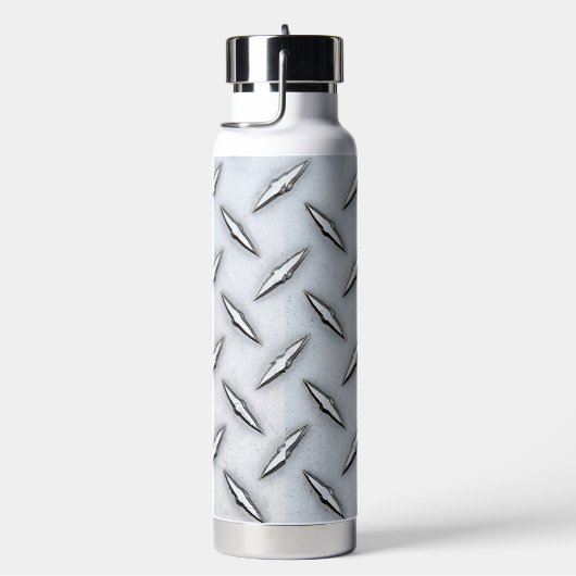 Diamond Bord Steel Waterfles (Rechts)