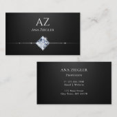 Diamond Border Visitekaartje (Voorkant / Achterkant)