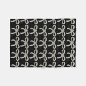 Diamond Bow Fleece Blanket (Voorkant (Horizontaal))