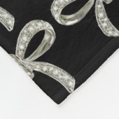 Diamond Bow Fleece Blanket (Hoek)