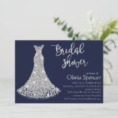 Diamond Bridal Shower Kaart (Staand voorkant)