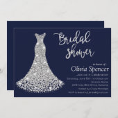 Diamond Bridal Shower Kaart (Voorkant / Achterkant)