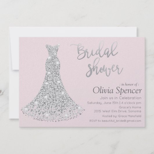 Diamond Bridal Shower Kaart (Voorkant)