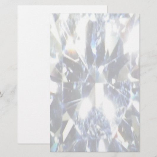 Diamond Briefpapier (Voorkant / Achterkant)