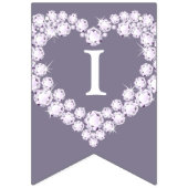 Diamond bruiloft 60e verjaardag aangepaste foto vlaggetjes (Tweede vlag)