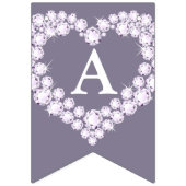 Diamond bruiloft 60e verjaardag aangepaste foto vlaggetjes (Derde vlag)