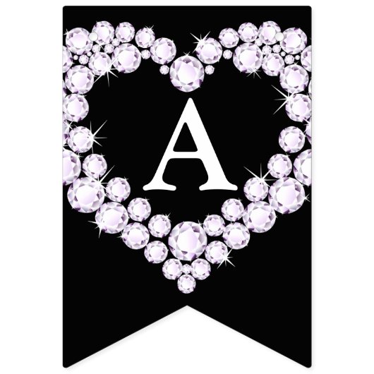 Diamond bruiloft foto van 60 jaar zwart vlaggetjes (Derde vlag)