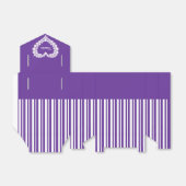 Diamond bruiloft hart bedankt voor de voordracht bedankdoosjes (Uitgevouwen)