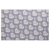 Diamond bruiloft jubileum aangepaste foto stof (Fat Quarter)