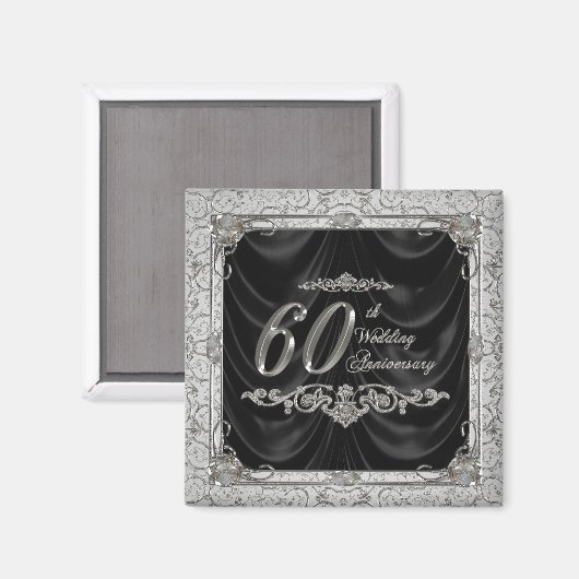Diamond Bruiloft Jubileum Magnet (Voorkant / Achterkant)