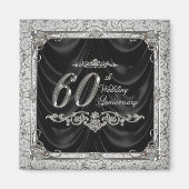 Diamond Bruiloft Jubileum Magnet (Voorkant)