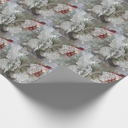 Diamond Butterfly Cadeaupapier (Hoek)