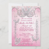 Diamond Butterfly Party Uitnodigingen (Voorkant)