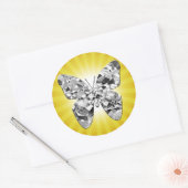 Diamond Butterfly Sunny Sticker (Envelop)