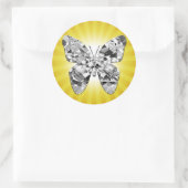 Diamond Butterfly Sunny Sticker (Tas)