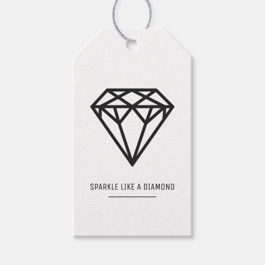 Diamond Cadeaulabel (Voorkant)