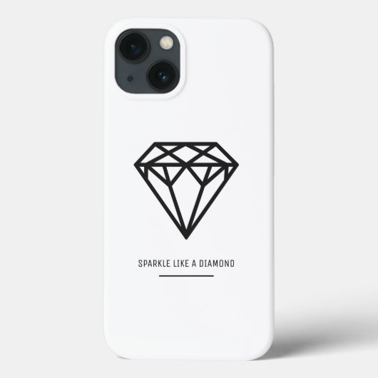 Diamond Case-Mate iPhone Case (Achterkant)