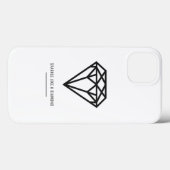 Diamond Case-Mate iPhone Case (Achterkant (horizontaal))