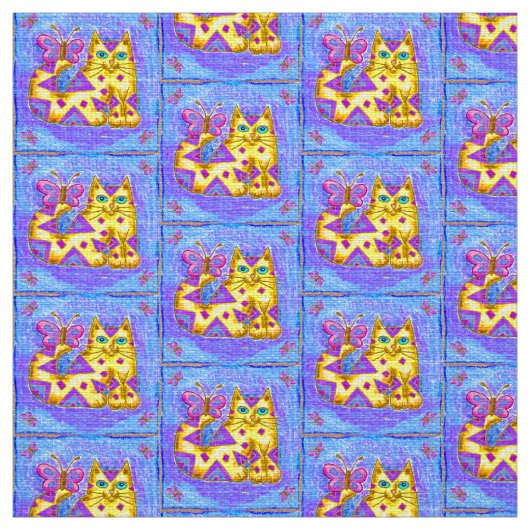 Diamond Cat Stof (Swatch)