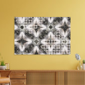 Diamond Chains Patroon Canvas Afdruk (Insitu (Woonkamer))