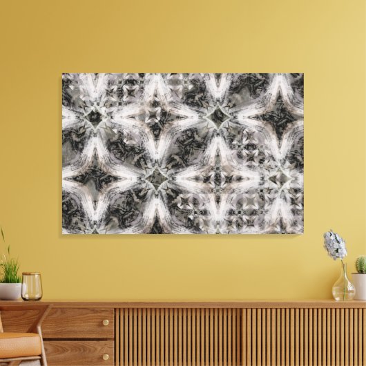 Diamond Chains Patroon Canvas Afdruk (Insitu (Woonkamer))