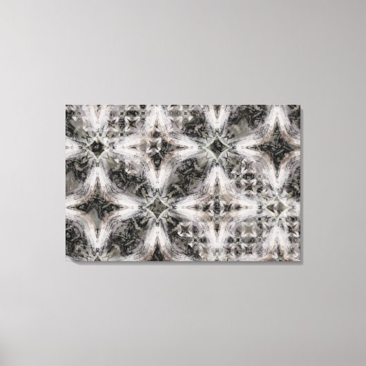 Diamond Chains Patroon Canvas Afdruk (Voorkant)