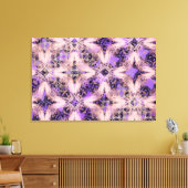 Diamond Chains Patroon Canvas Afdruk (Insitu (Woonkamer))