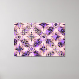 Diamond Chains Patroon Canvas Afdruk