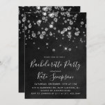 Diamond Chalkboard Bachelorte Uitnodiging<br><div class="desc">Diamond Chalkboard Bachelorette Party Uitnodiging</div>