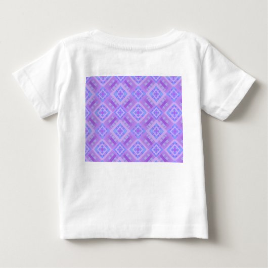 Diamond Check Patchwork - Lila Blauw 1 (Achterkant)