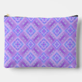 Diamond Check Patchwork - Lila Blauw 1 Etui (Voorkant)
