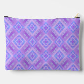 Diamond Check Patchwork - Lila Blauw 1 Etui (Achterkant)