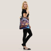 Diamond Chic: De Luxe Canvas tas (Op model)