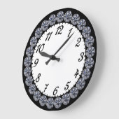 Diamond Clock met cijfers Grote Klok (Hoek)