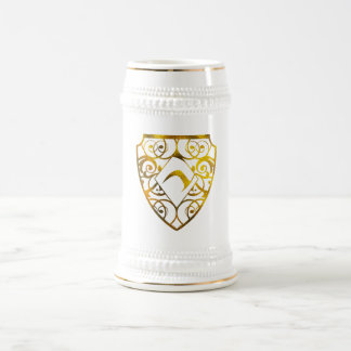Diamond Club White/Gold 22 oz Stein Bierpul