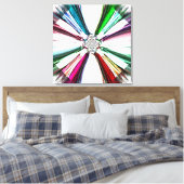 Diamond Color Canvas afdrukken (Insitu (Slaapkamer))