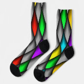 Diamond Colorful Sokken (Links)