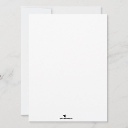 Diamond Cross Baptisme | Christenuitnodiging Kaart (Achterkant)