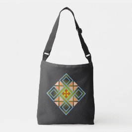 Diamond Crosses Crossbody Tas