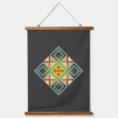 Diamond Crosses Hangend Wandkleed (Voorkant)