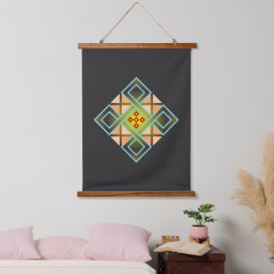 Diamond Crosses Hangend Wandkleed